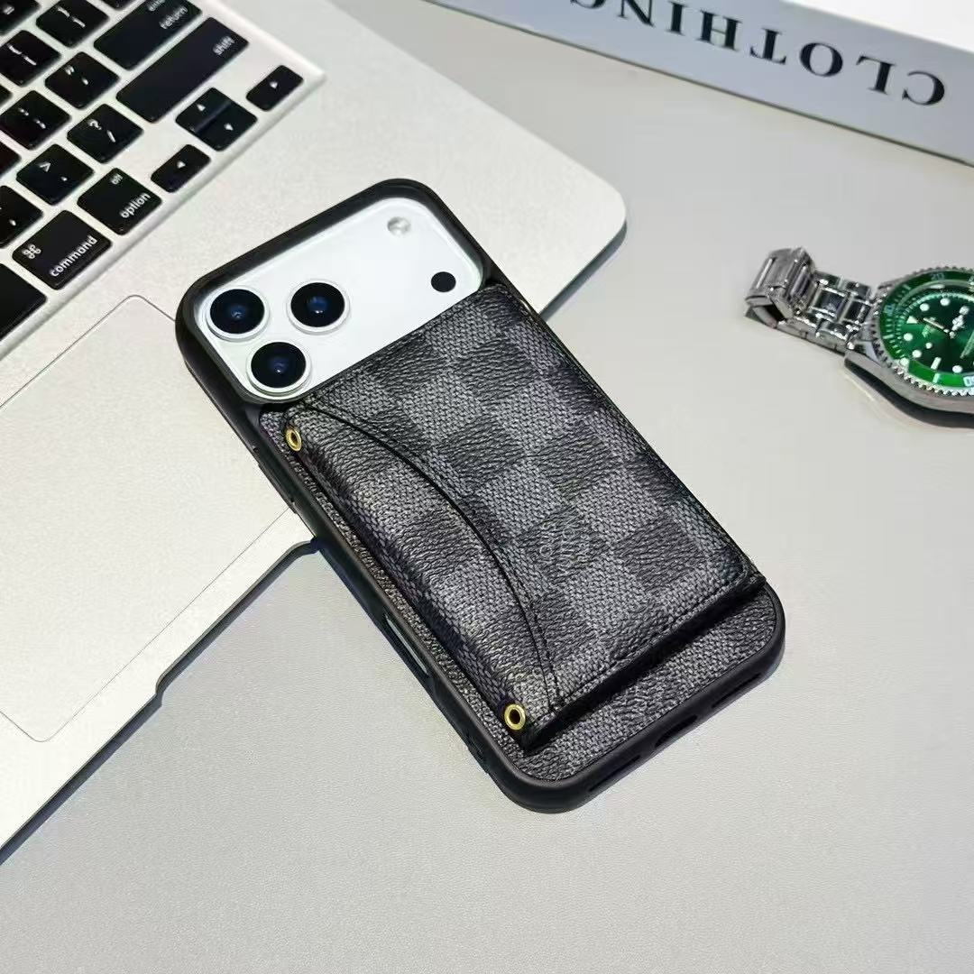 Trendy Phone Case with Card Holder