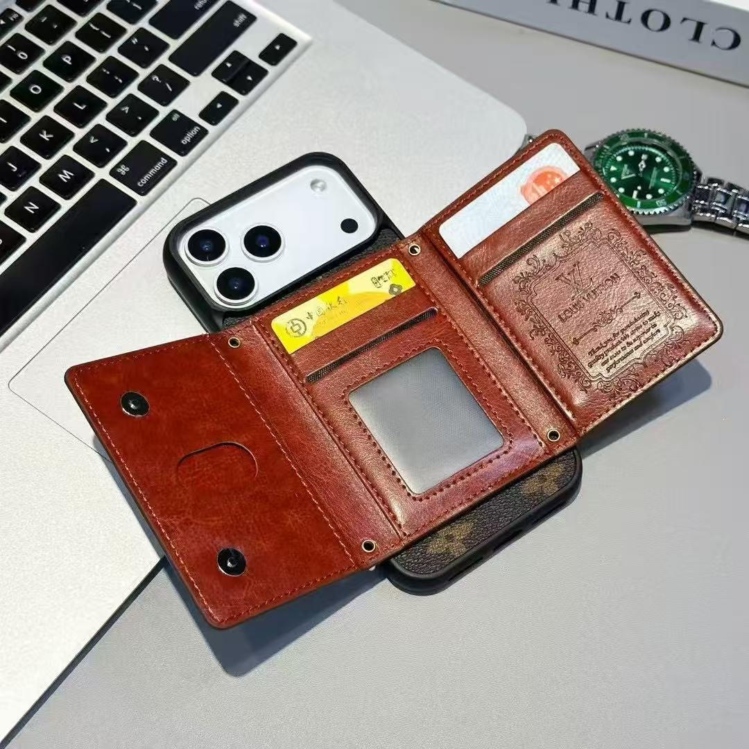 Trendy Phone Case with Card Holder