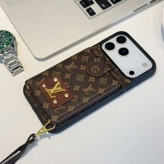 Chic Phone Cover with Card Slot